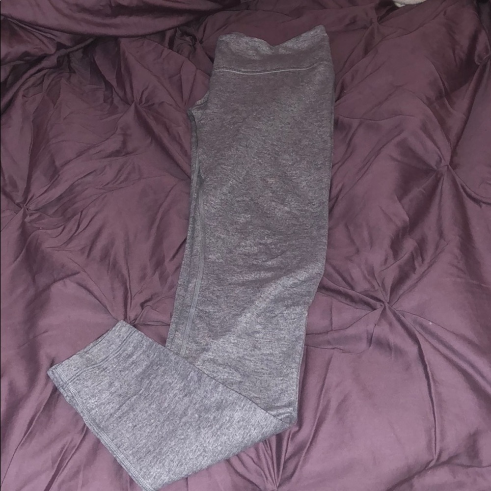 Heathered gray lululemon leggings